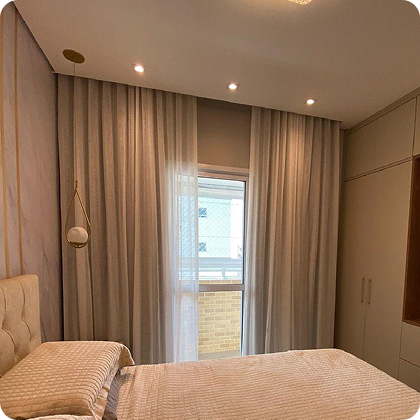 Cortina Trilho Suíço