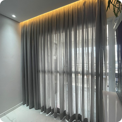 Cortina Trilho Suíço